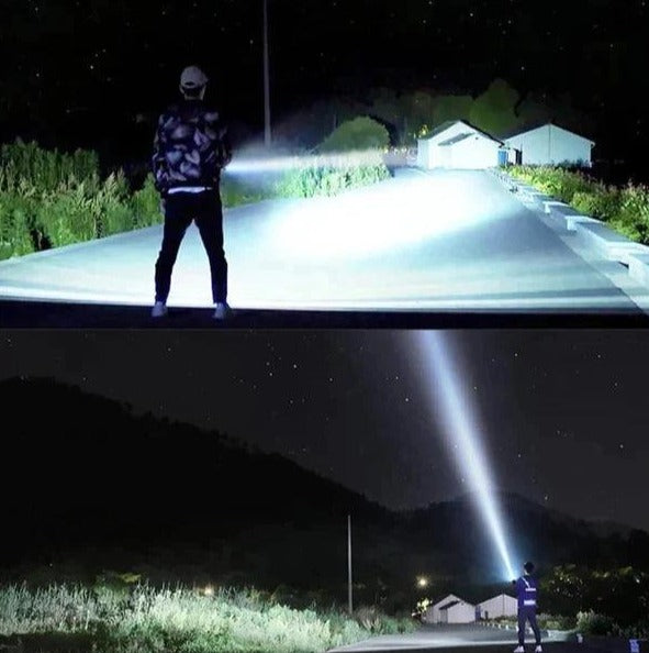 Linterna Portatil 4 Modos 2x