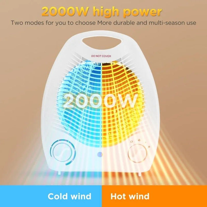 CALEFACTOR 2 EN 1 BAJO CONSUMO