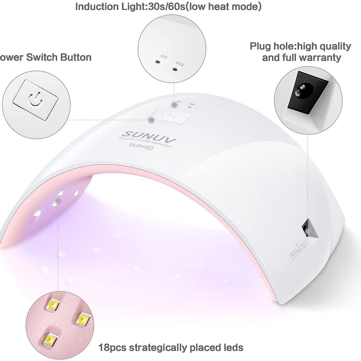 LAMPARA DE UÑAS UV/LED